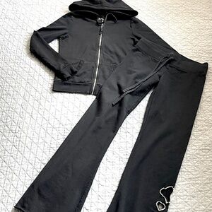 Y2K Juice Couture Track Suit w/ Rhinestones Small